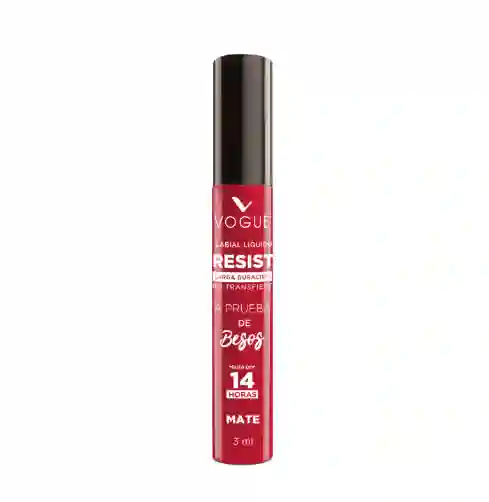 Labial Líquido Vogue Resist Decidida 3ml
