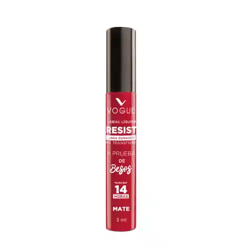 Labial Líquido Vogue Resist Decidida 3ml