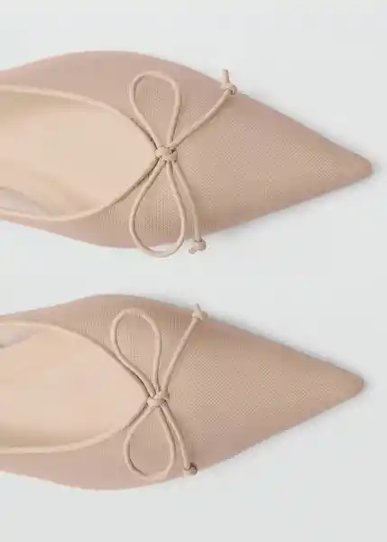 Zapatos Rein Nude Talla 38 Mujer Mango