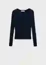 Jersey Seseta Navy Talla XS Mujer Mango