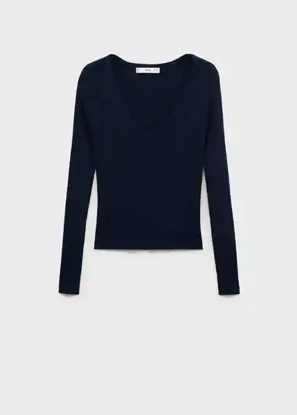 Jersey Seseta Navy Talla XS Mujer Mango