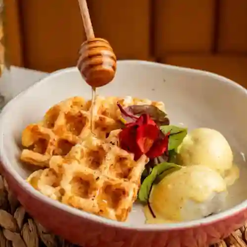 Waffles de Pan de Yuca