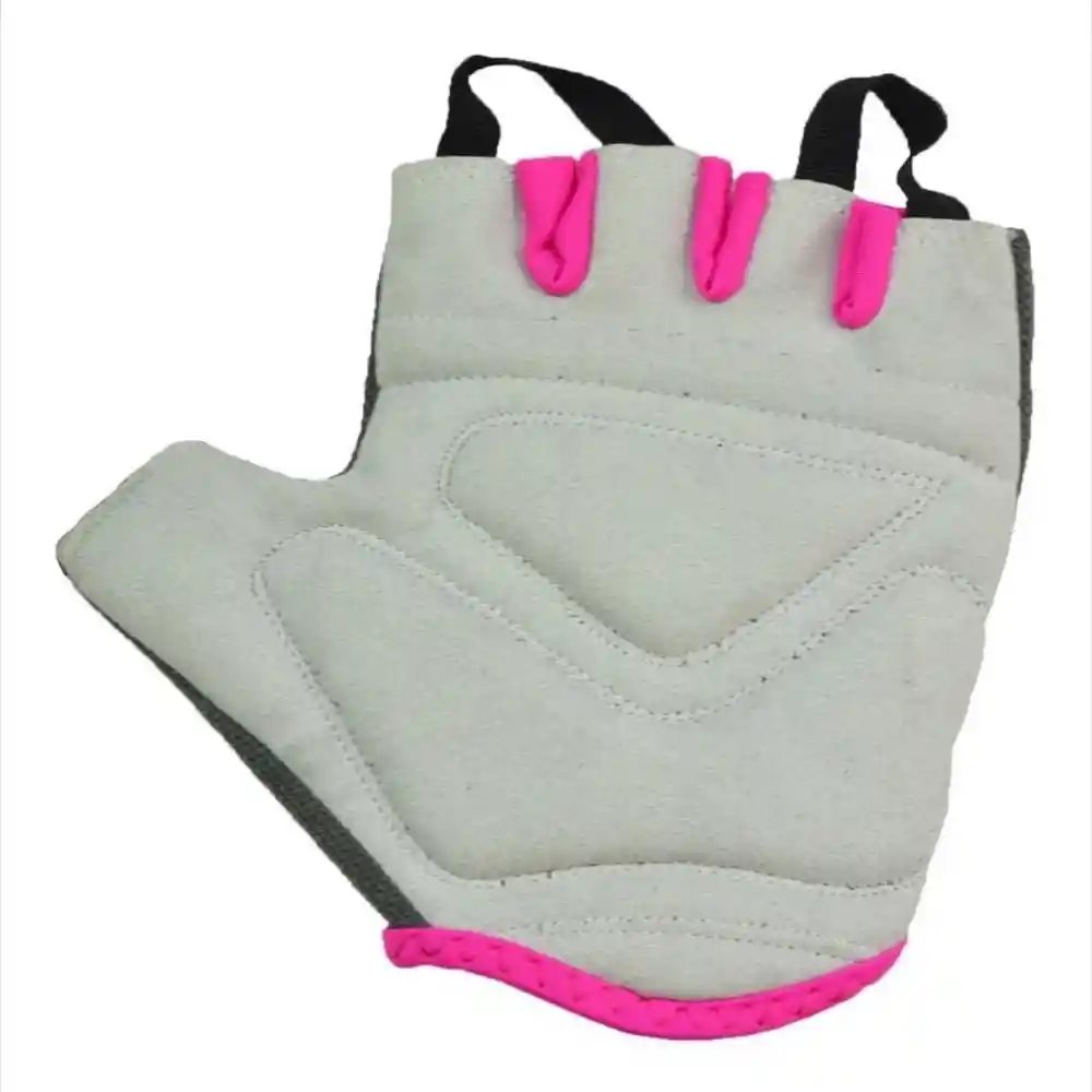 K6 Guantes Para Gimnasio De Cuero Fitness Speed Fuscia Talla L