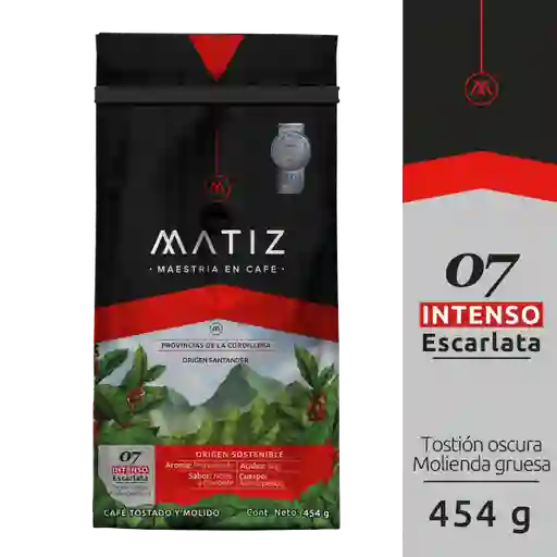 Matiz Café Escarlata 454 g