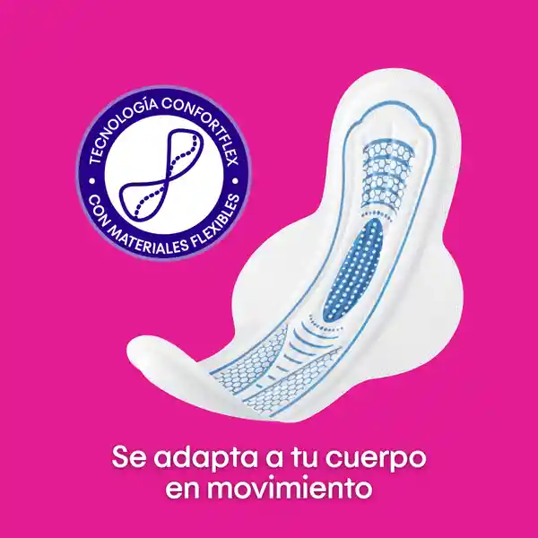 Toalla Higiénicas Femeninas Kotex Discreta Mega Pack 24 Und