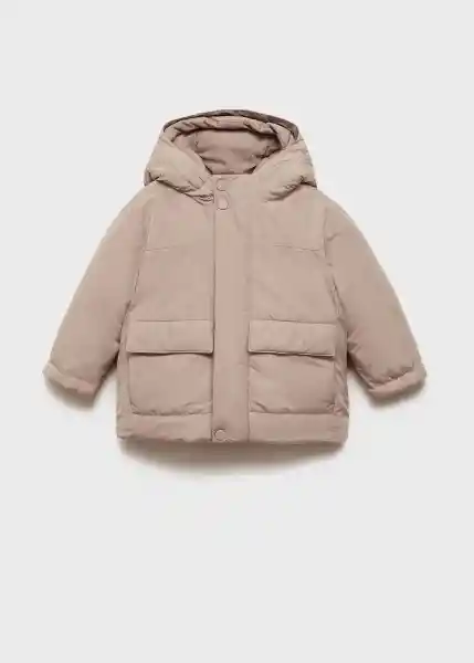 Abrigo Anorak Suecia Topo Talla 70 Niños Mango