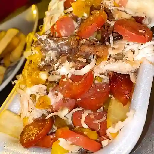 Choripapa especial