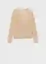 Jersey Kling Oro Talla L Mujer Mango
