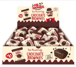 Mr. Brownies Brownie de Chocolate