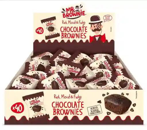Mr. Brownies Brownie de Chocolate