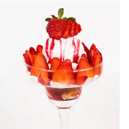 Fresas y Helado