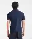 Camiseta Polo Contrast Azul Dark Ultra Oscuro XL Chevignon