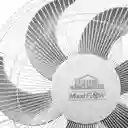 Home Elements Ventilador Orbita Loco Blanco 18p Reja Metálica