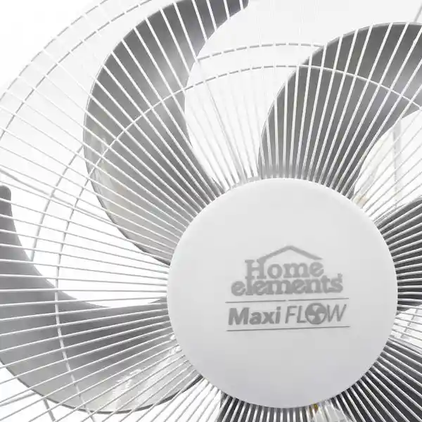Home Elements Ventilador Orbita Loco Blanco 18p Reja Metálica