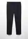 Pantalón Venecia Navy Talla 40 Hombre Mango