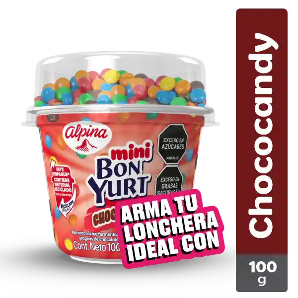 Mini Bon Yurt Choco Candy Vaso 100g