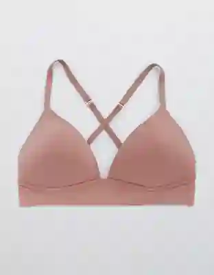 American Eagle Bralette Real me ll Wireless Cereza Talla 36 C