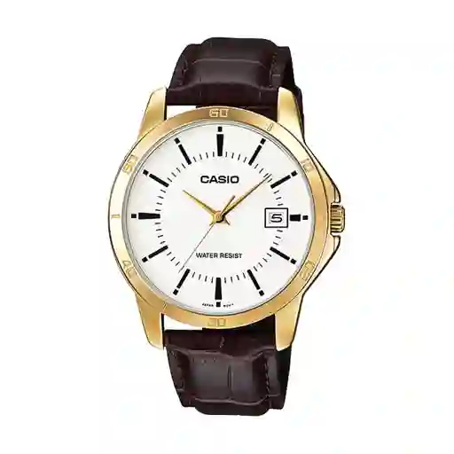 Reloj Casio Mtp_V004Gl_7A Hombre Marron