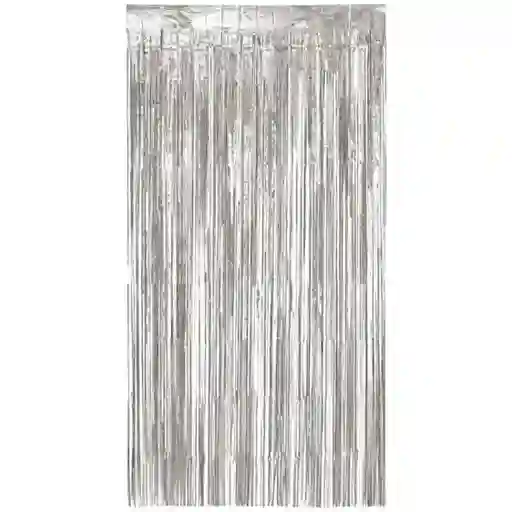 El Tío Cortina Metalizada Plata