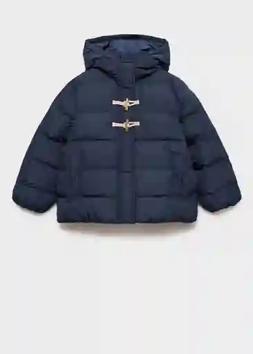 Chamarra Anorak Angy Navy Talla 11 Niñas Mango