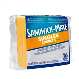 Sandwich-Mate Queso Singles American Tajado