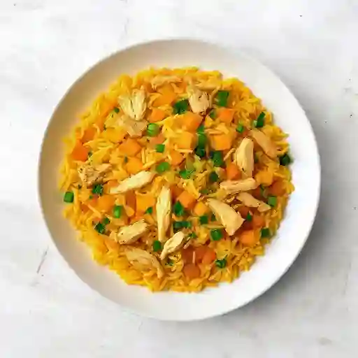 Arroz con Pollo Desmenuzado