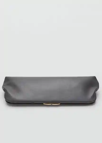 Bolso P Salma Gris Talla 99 Mujer Mango