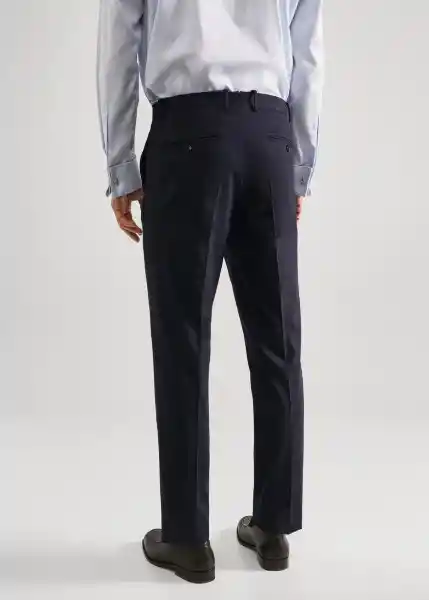 Pantalón Breda Navy Talla 44 Hombre Mango