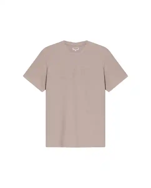 Camiseta Basic 1957 Beige Atmósfera Medio Talla L Chevignon