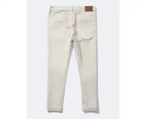 Jean Fashion Hombre Blanco Talla 36 x 32 American Eagle