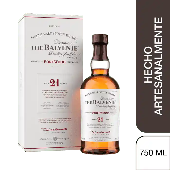 The Balvenie Whisky 21 Años Single Malt Scotch 