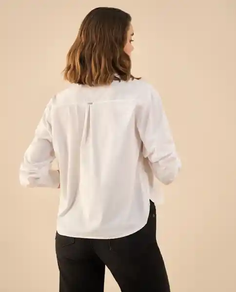 Camisa Blanco 0 Claro Talla L 612G014 Esprit
