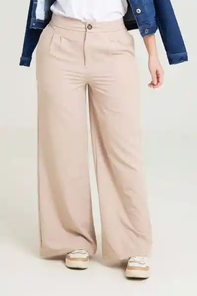 Pantalón Limited Color Beige Medio Talla 12 Ragged