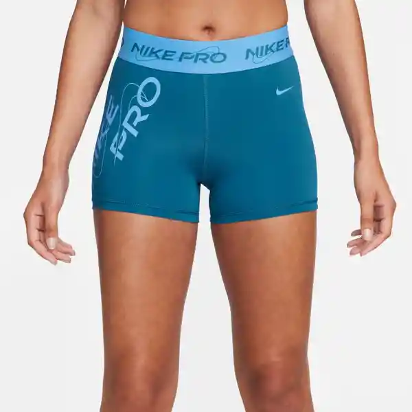 Nike Short W Np Df mr Grx 3In Mujer Azul T.M Ref: FB5448-457