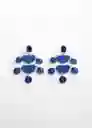 Pendientes Ruth Azul Talla 99 Mujer Mango