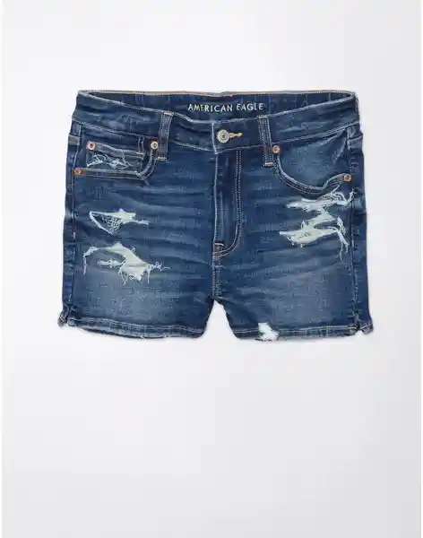 Short Mujer Azul Talla 0 American Eagle 13337751