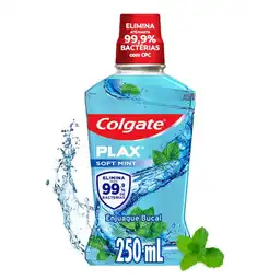 Colgate Enjuague Bucal Plax Soft Mint