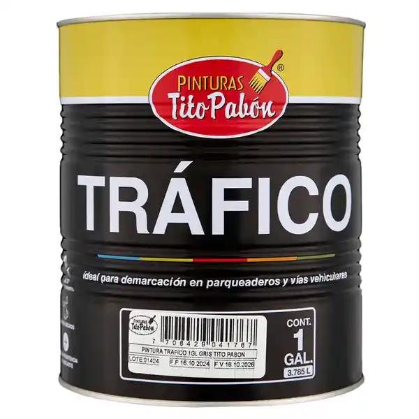 Tito Pabón Pintura Tráfico Gris