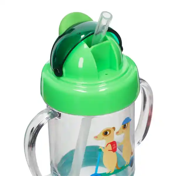 Botella Tritán Verde Casaideas