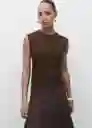 Camiseta Gala Marrón Talla S Mujer Mango
