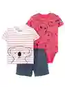 Carters Conjunto 3 Piezas Talla 18 Meses