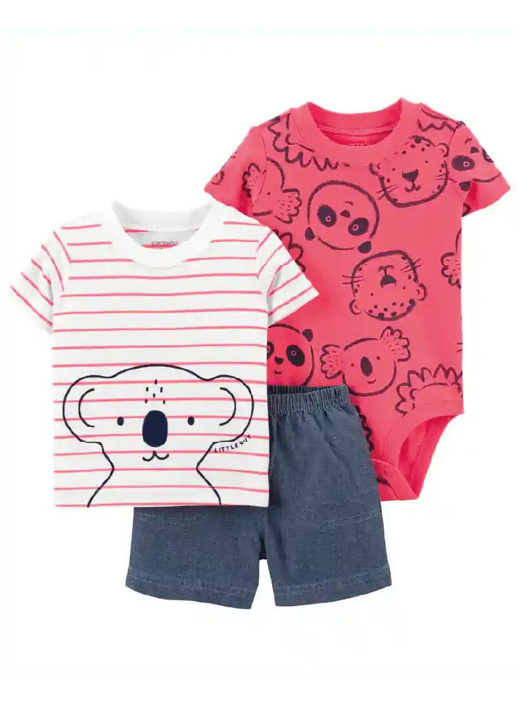 Carters Conjunto 3 Piezas Talla 18 Meses