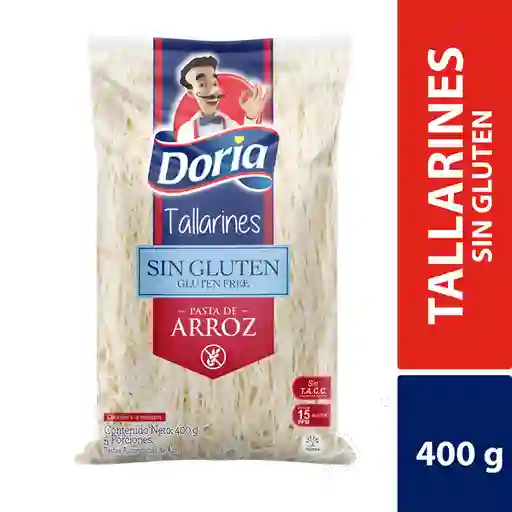 Tallarines Doria Sin Gluten Pasta de Arroz