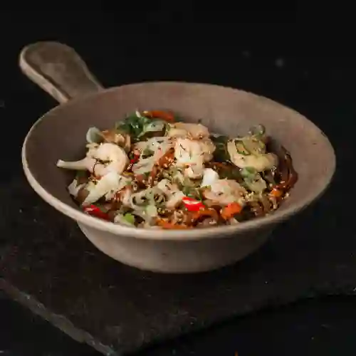 Wok con Frutos Del Mar