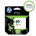 Cartucho De Tinta Hp 60xl Tricolor Original (cc644wl)