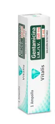 Vitalis Solución Inyectable Gentamicina (160 mg)