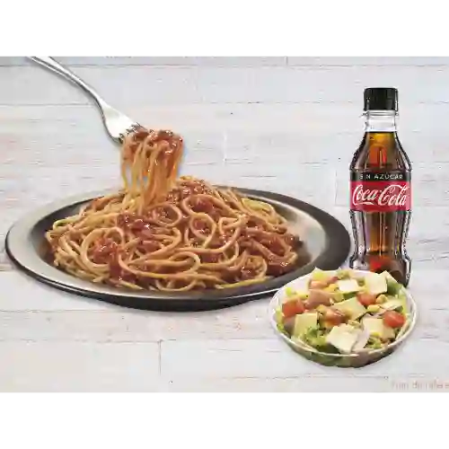 Spaguetti Italiano+ Coca Cola 250 ml