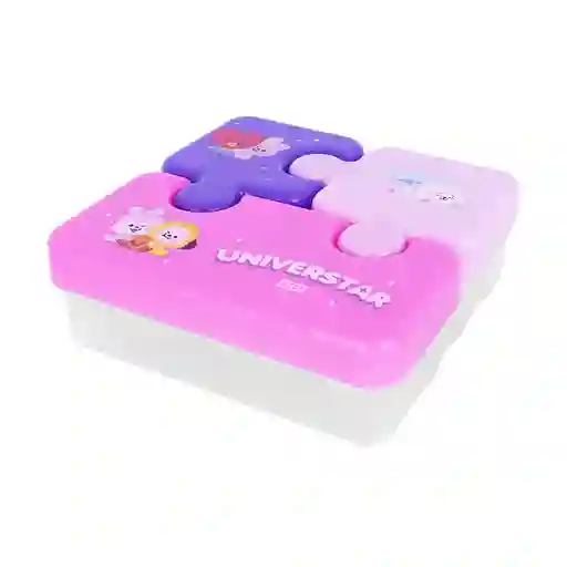 Contenedor Alimentos Con Forma de Ficha Babys Serie Bt21 Miniso