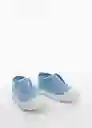 Zapatos Deportiva Betty Turquesa Talla 26 Niños Mango