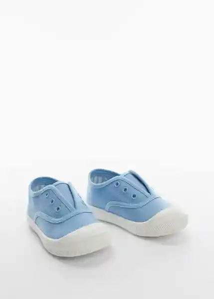 Zapatos Deportiva Betty Turquesa Talla 26 Niños Mango